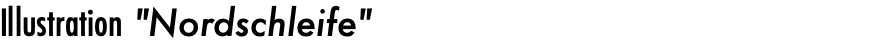 Illustration "Nordschleife"
