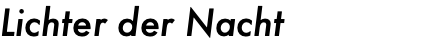 Lichter der Nacht